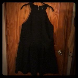 Black A-Line dress